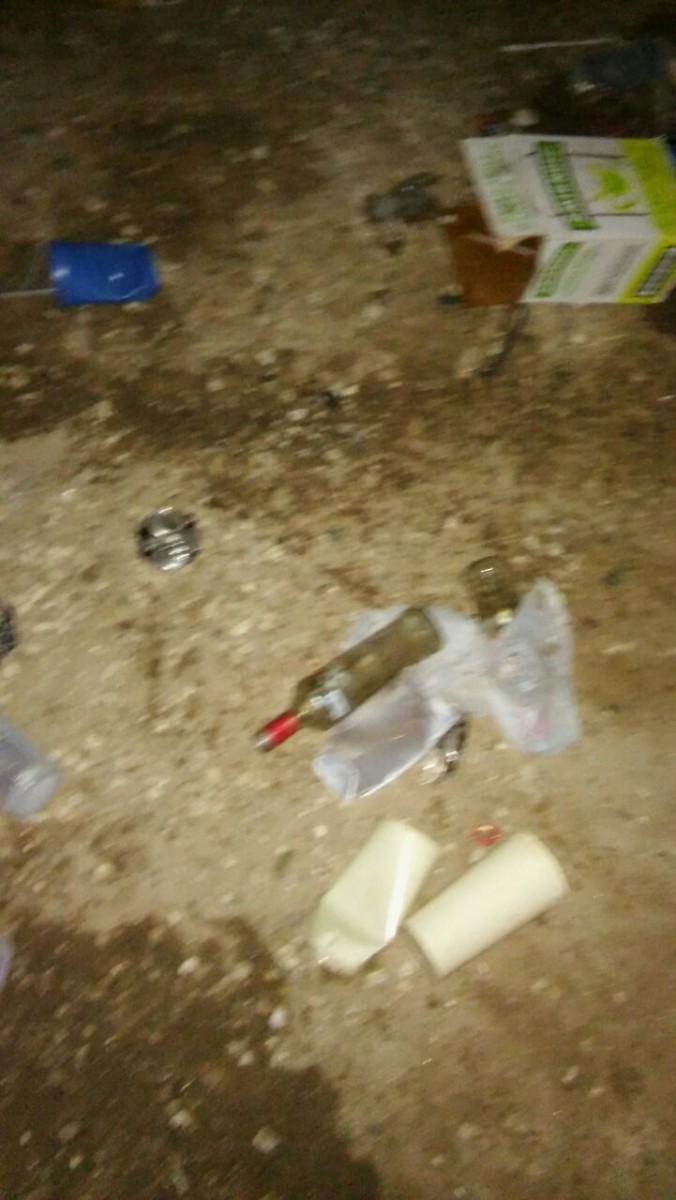 Megaoperativo policial desbarató una “previa” . Había menores y mucho alcohol
