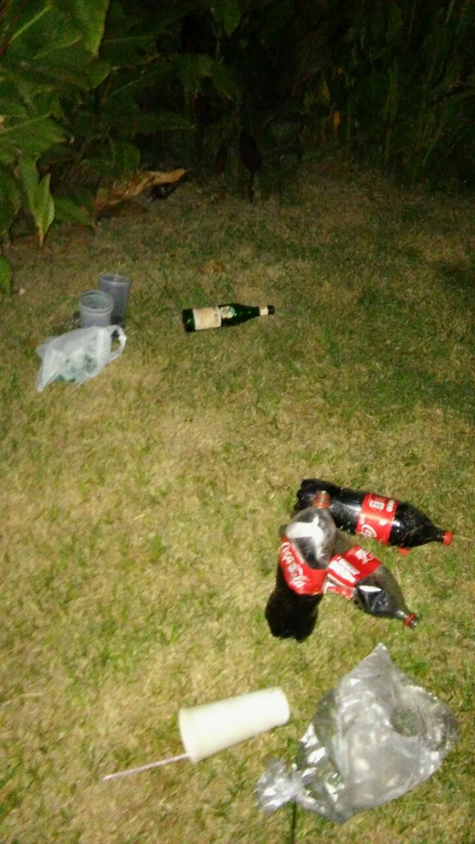 Megaoperativo policial desbarató una “previa” . Había menores y mucho alcohol