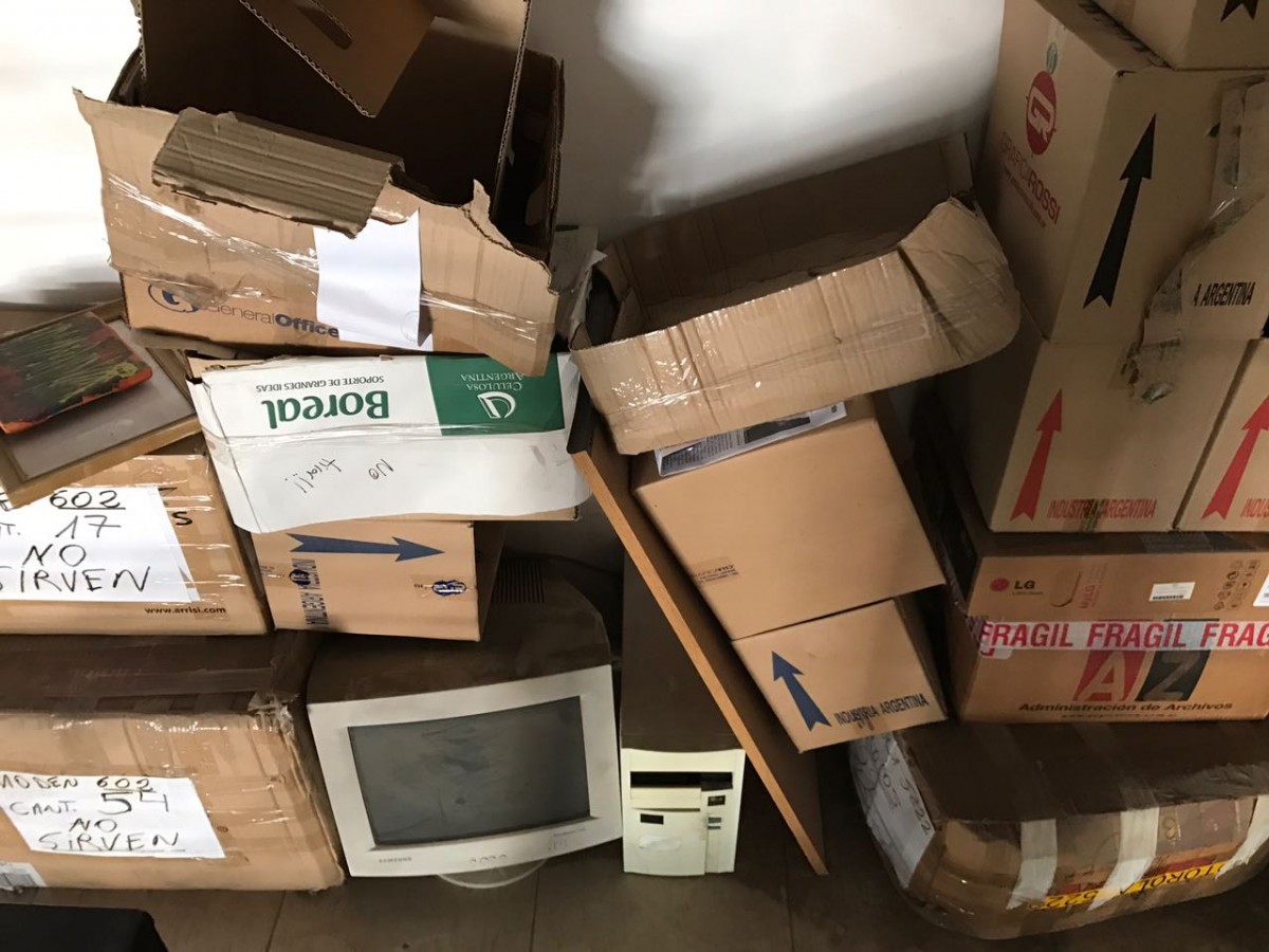 Denunciaron  estado lamentable de archivos de la Cooperativa de Energía Eléctrica