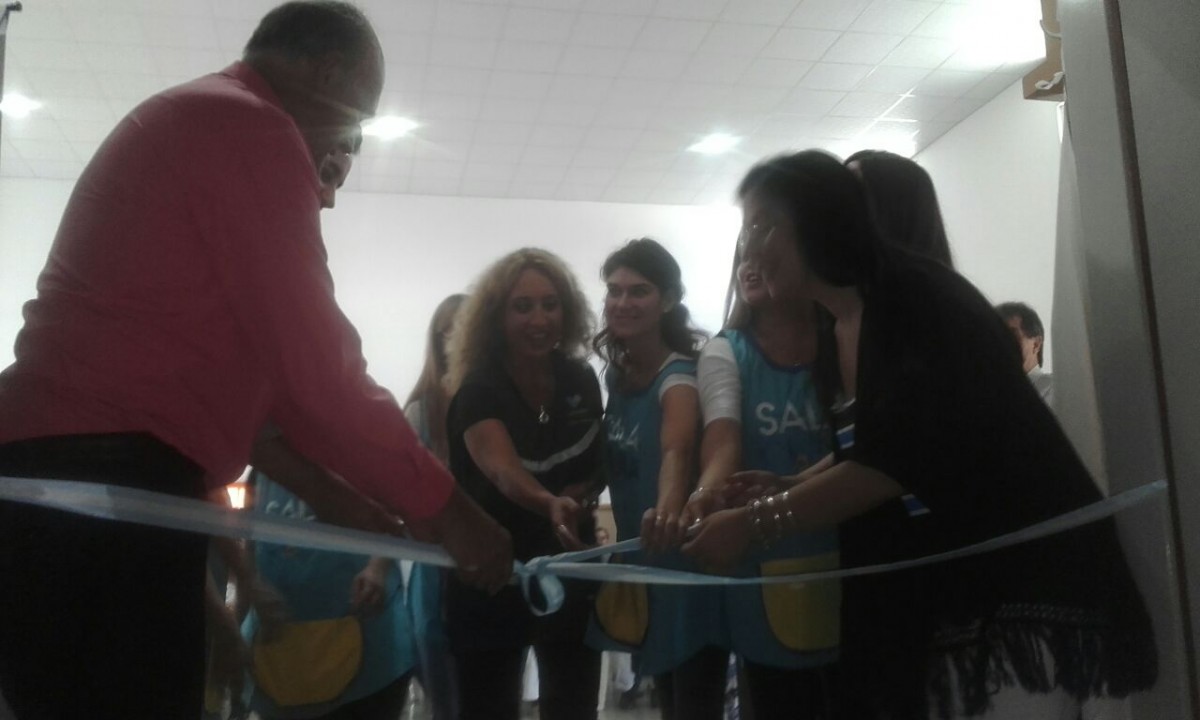 Inauguraron Sala Cuna en la Guardería Fátima