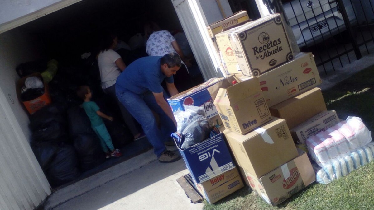 Inundaciones en Tucumán: solidaridad sobre ruedas