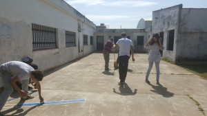 Destrozos en la Escuela Especial El Amanecer