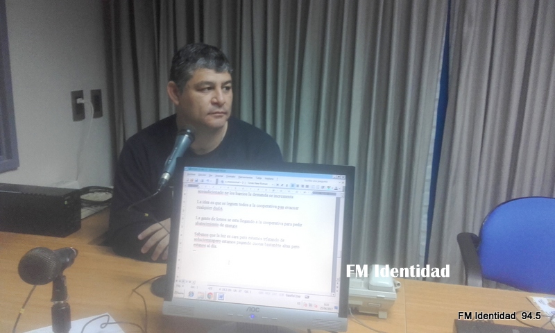 Cooperativa: “Sabemos que la luz es cara y tratamos de abaratarla”