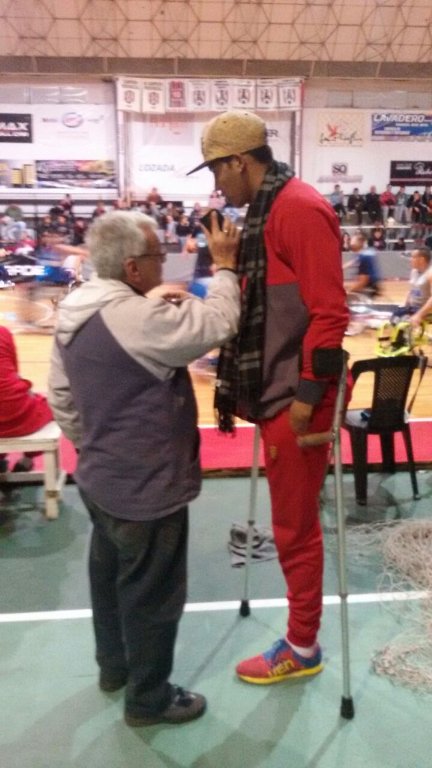 La Selección Nacional de Basquet sobre Silla de Ruedas entrena en Las Varillas