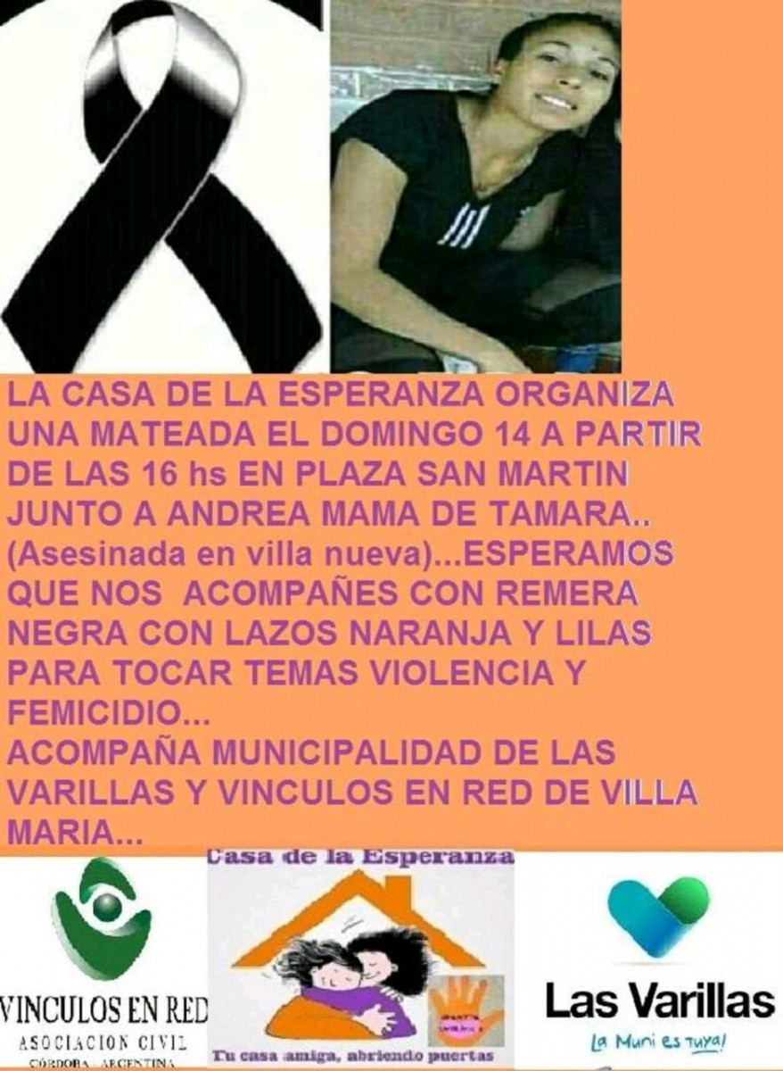 Mateada contra la violencia de género