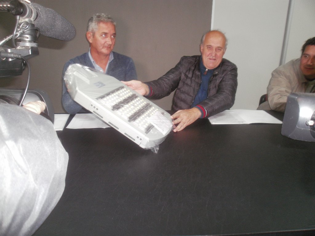 El centro de la ciudad será el principal beneficiado por las nuevas lámparas led