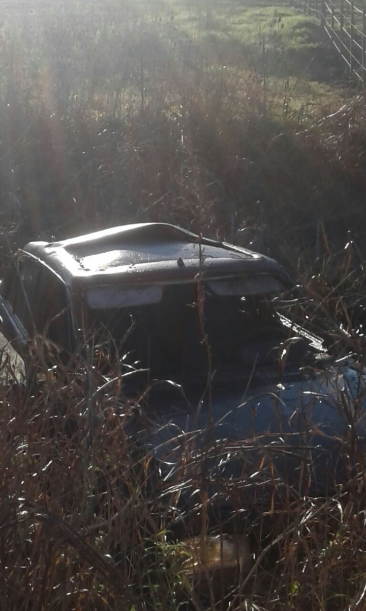 El pésimo estado de la Ruta 158 provocó otro accidente