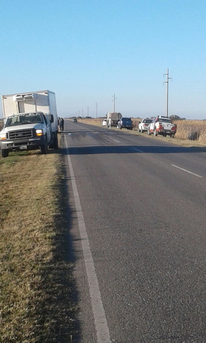 El pésimo estado de la Ruta 158 provocó otro accidente