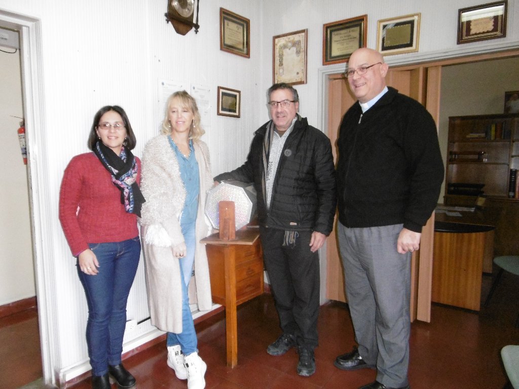 Raquel Aghemo fue la ganadora del sorteo por pago de contado del Bono Parroquial