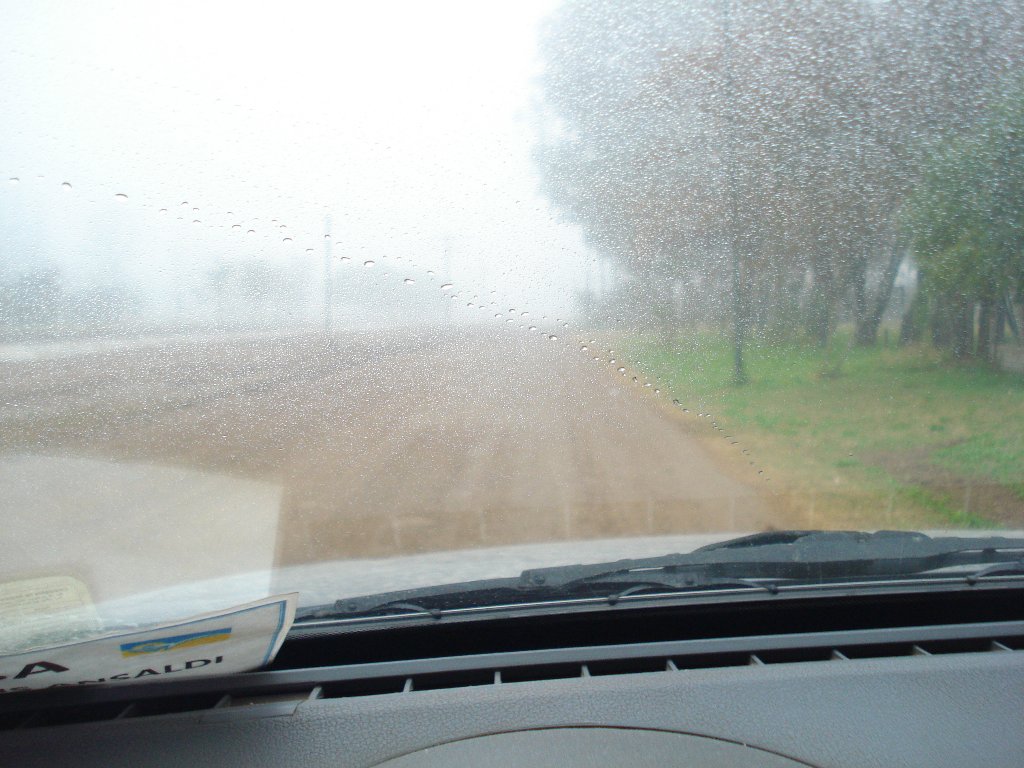 Domingo 9 de Julio, 11 de la mañana. No se ve nada