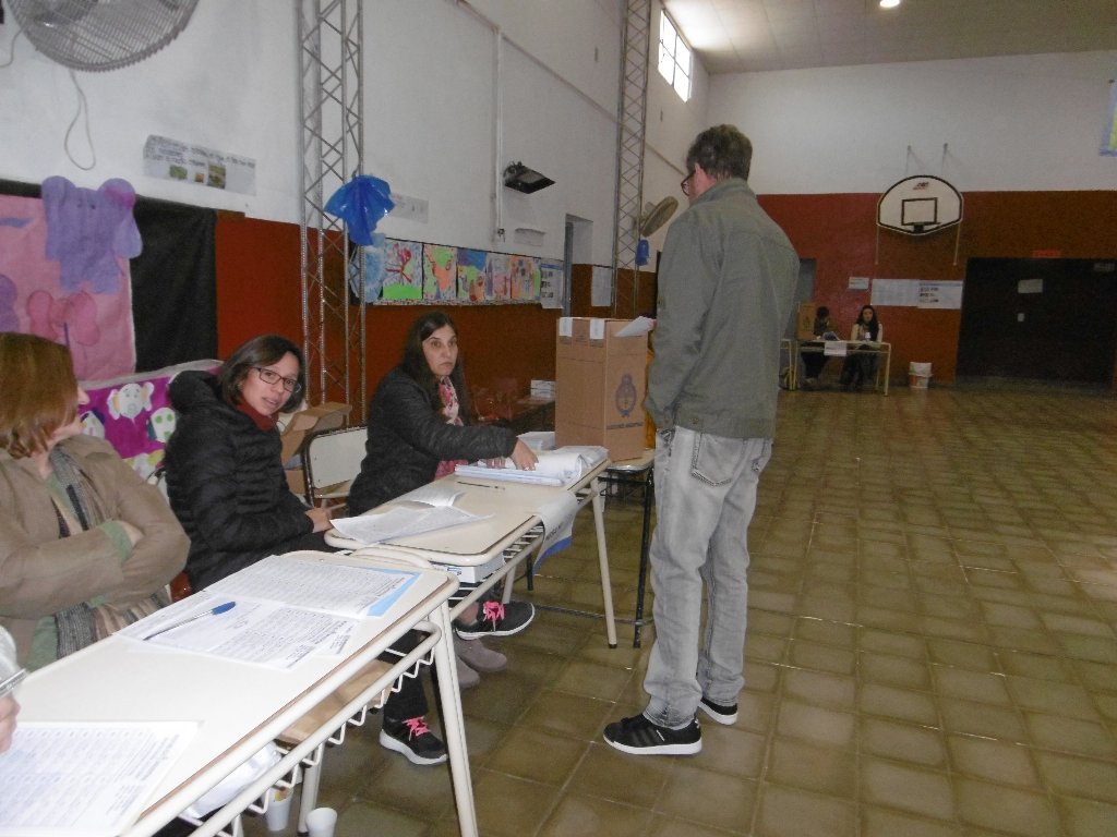 A las 16 horas lleva votado aproximadamente el 60% del padrón