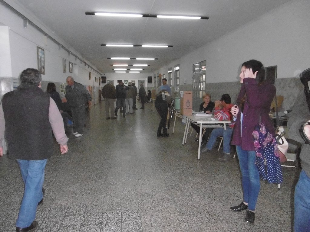 A las 16 horas lleva votado aproximadamente el 60% del padrón