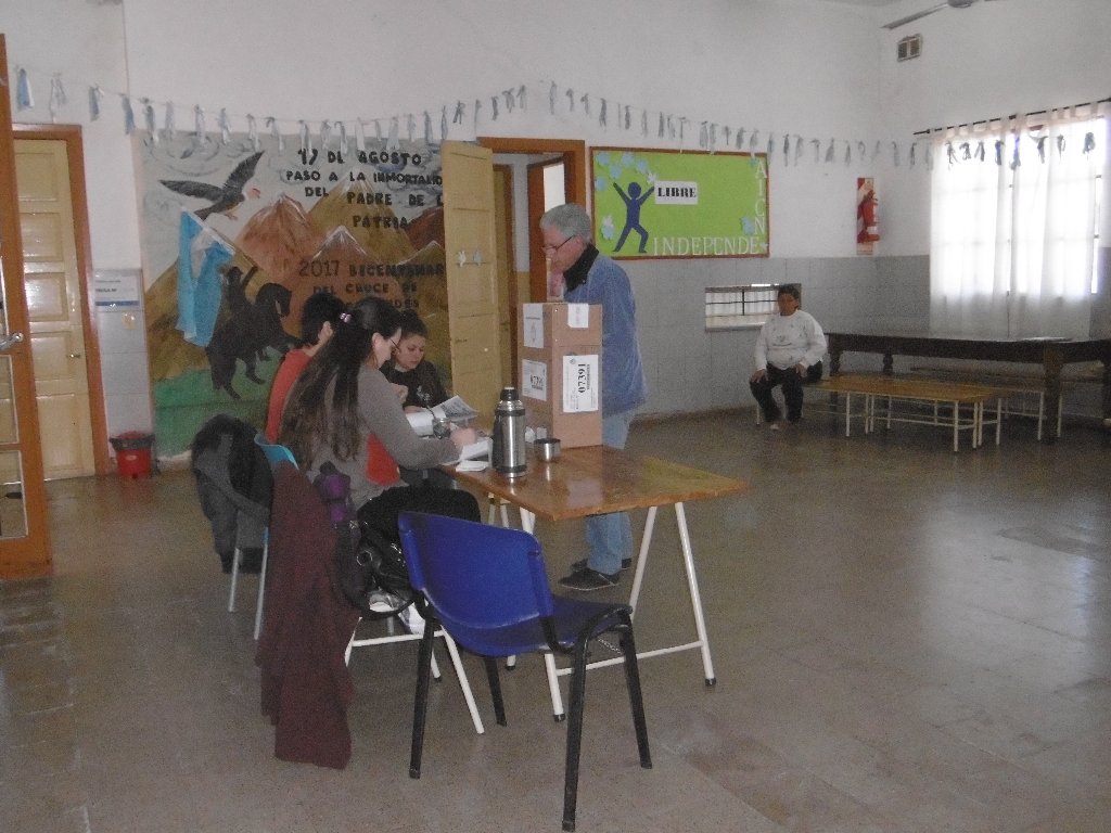 A las 16 horas lleva votado aproximadamente el 60% del padrón