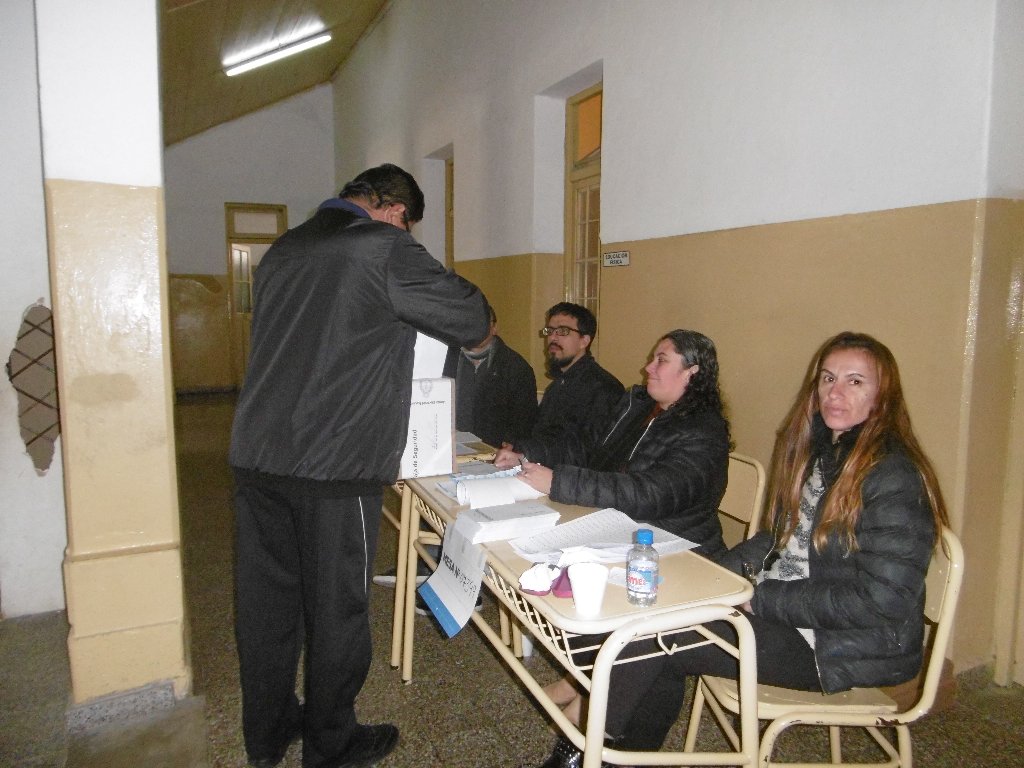 A las 16 horas lleva votado aproximadamente el 60% del padrón