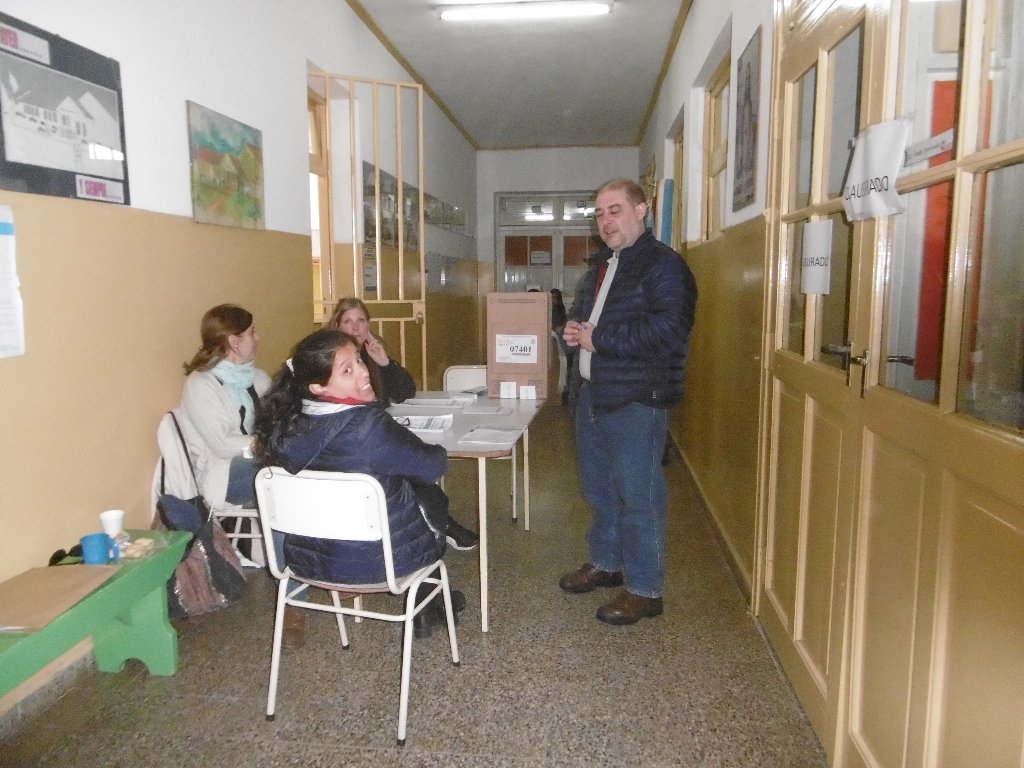 A las 16 horas lleva votado aproximadamente el 60% del padrón