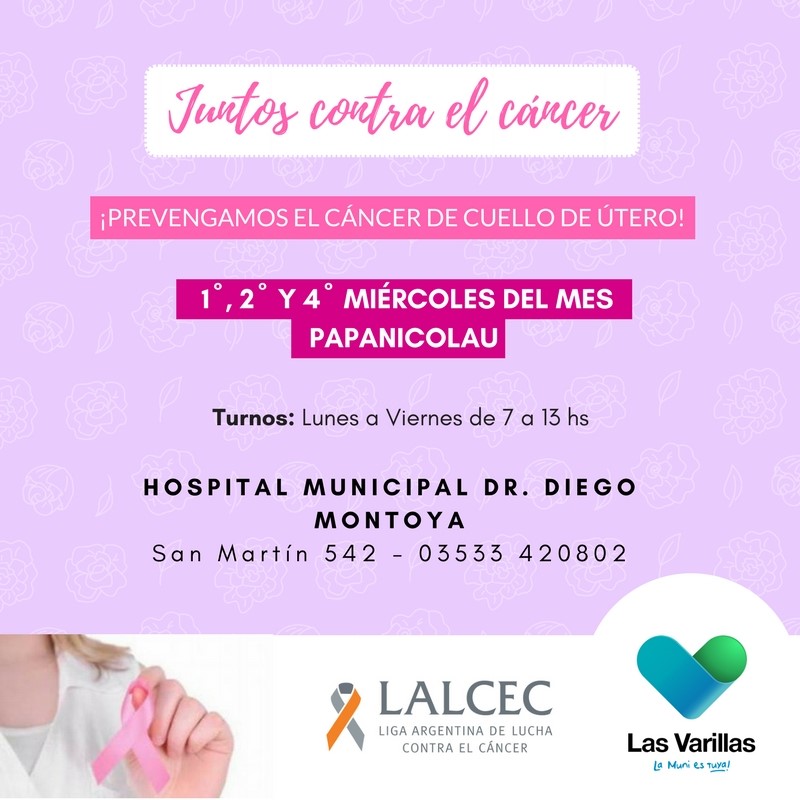 Campañas conjuntas de LALCEC  Las Varillas y el Hospital Dr. Diego Montoya