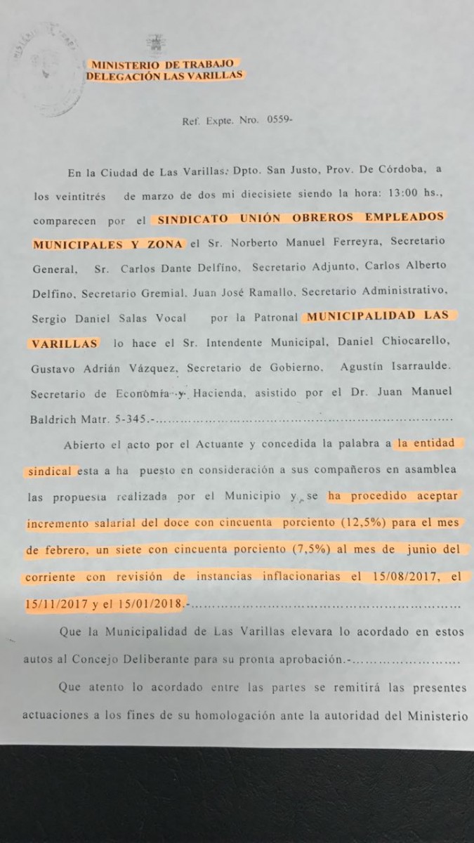 La Municipalidad advierte que descontará los días no trabajados por sus empleados