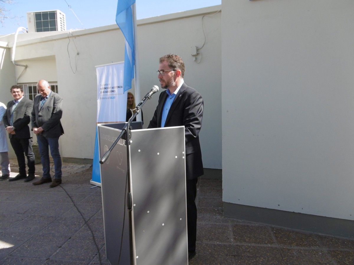 Inauguraron Centro Asistencial Para Adicciones Las Varillas