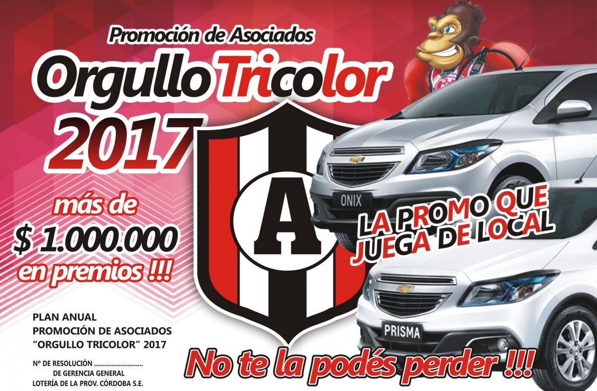 Nicolás Boeris, ganó el premio por pago de Contado de Orgullo Tricolor