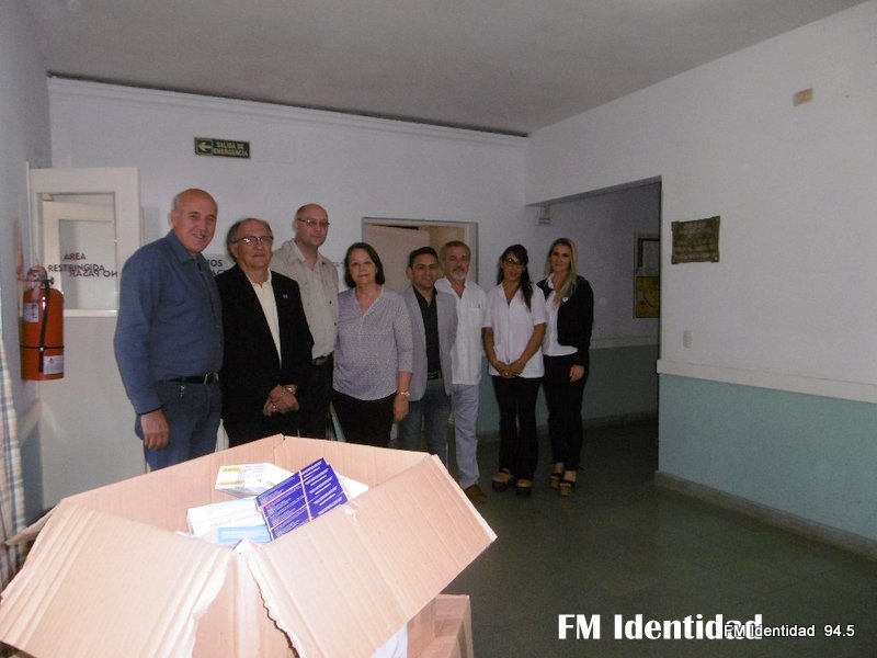 El Rotary Club donó medicamentos al Hospital Diego Montoya