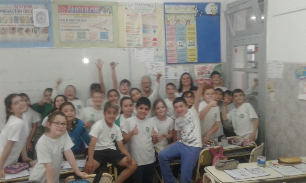 Alumnos de la Escuela Vélez Sársfield trabajaron sobre un proyecto de tratamiento de residuos