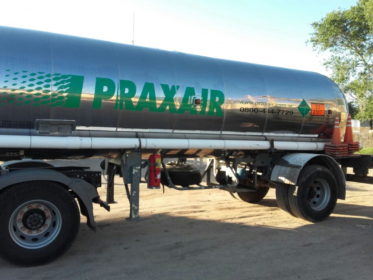 Pérdida de fluido en un camión estacionado