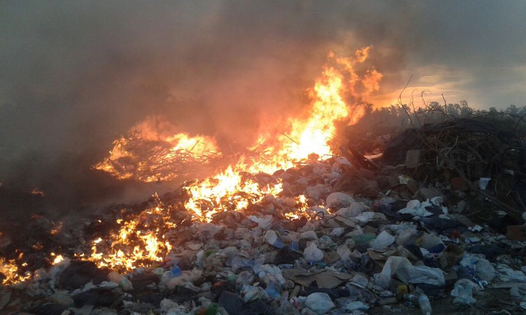 Así está hoy el Basural Sur, “clausurado” por la Municipalidad