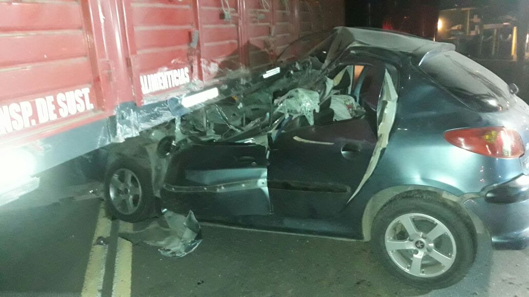 Grave accidente sobre Ruta 13, cerca de Pilar