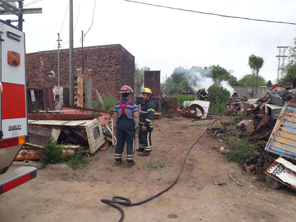 Otro incendio en una chacarita y van…
