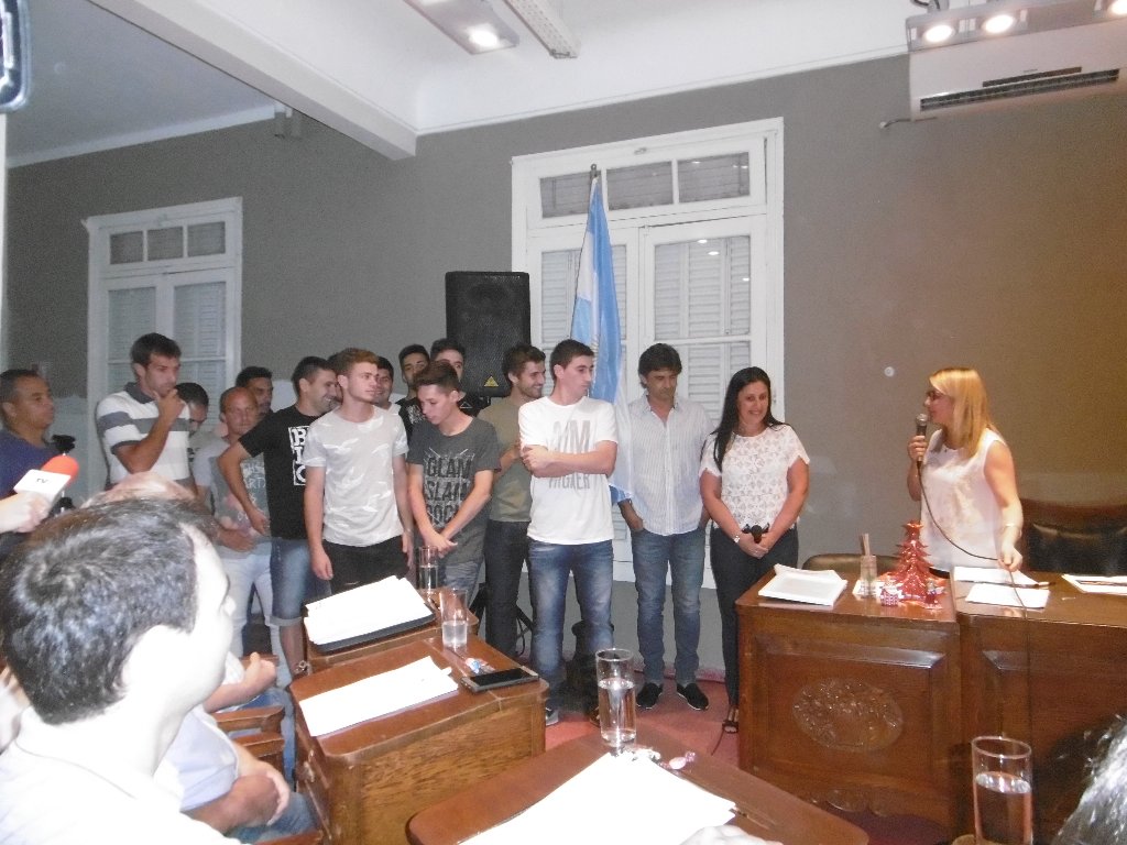 Reconocimiento al Club Almafuerte en el Concejo Deliberante
