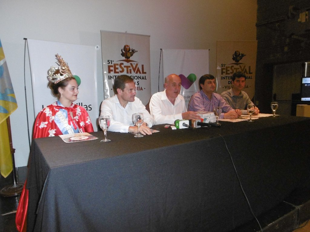 Presentaron en la Casa de la Cultura el Festival de Villa María 2018
