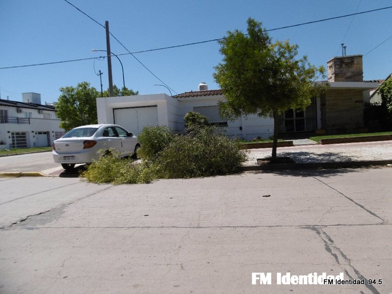 Imágenes que dejó el temporal