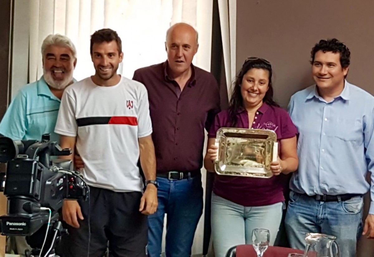El municipio homenajeó al fútbol de Almafuerte por  el título.