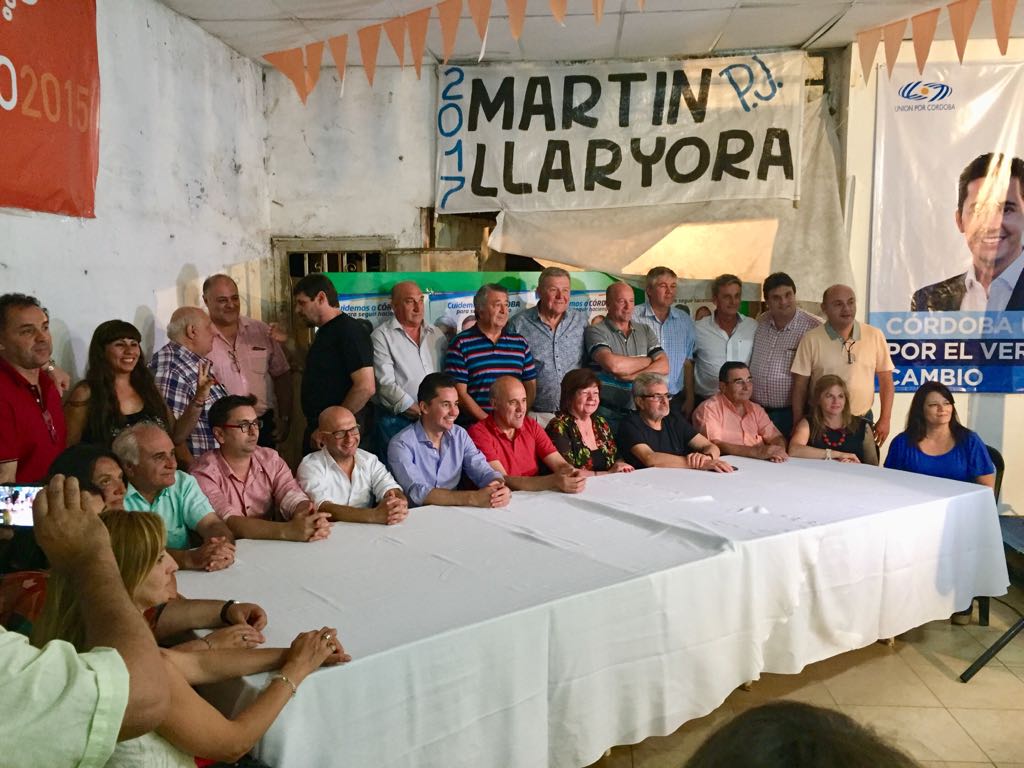 El PJ de San Justo dio una muestra de unidad en Las Varillas