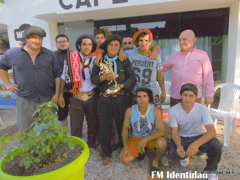 Argentino Zarazaga fue campeón de la Categoría Bastos en Diamante