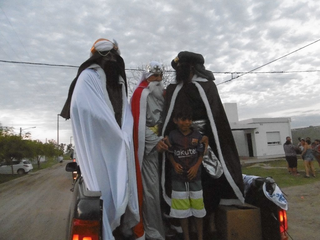 Los Reyes Magos recorrieron las calles de la ciudad. Los números ganadores