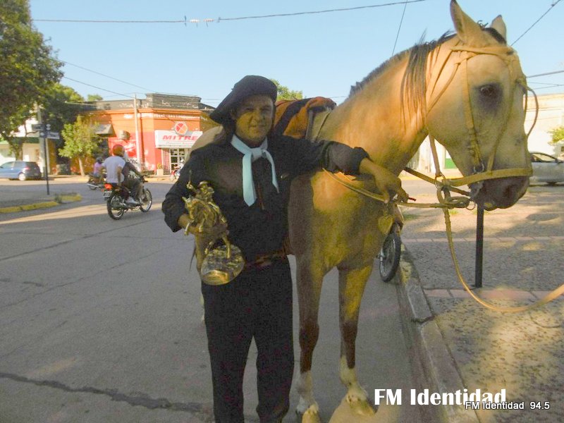 Argentino Zarazaga fue campeón de la Categoría Bastos en Diamante