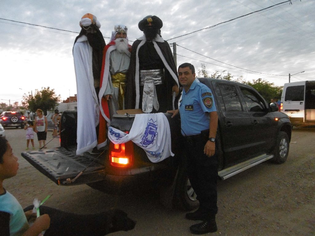 Los Reyes Magos recorrieron las calles de la ciudad. Los números ganadores