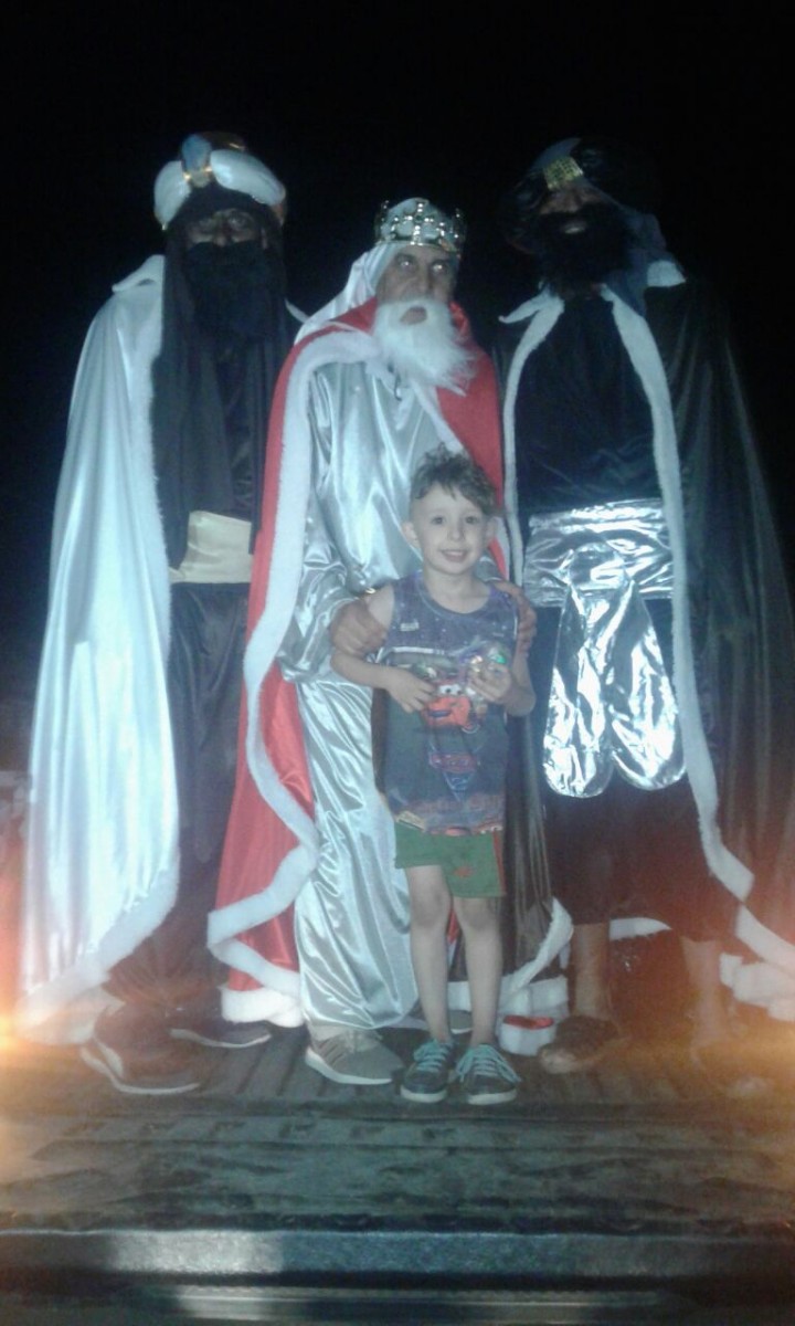 Los Reyes Magos recorrieron las calles de la ciudad. Los números ganadores