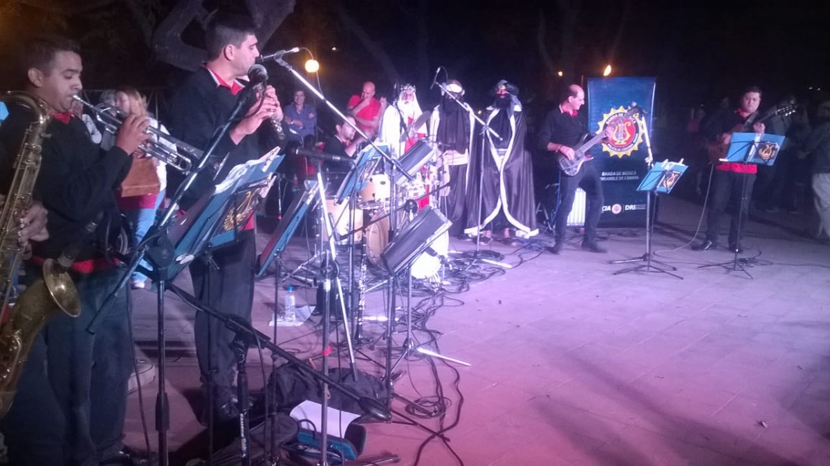 Los Reyes Magos recorrieron las calles de la ciudad. Los números ganadores