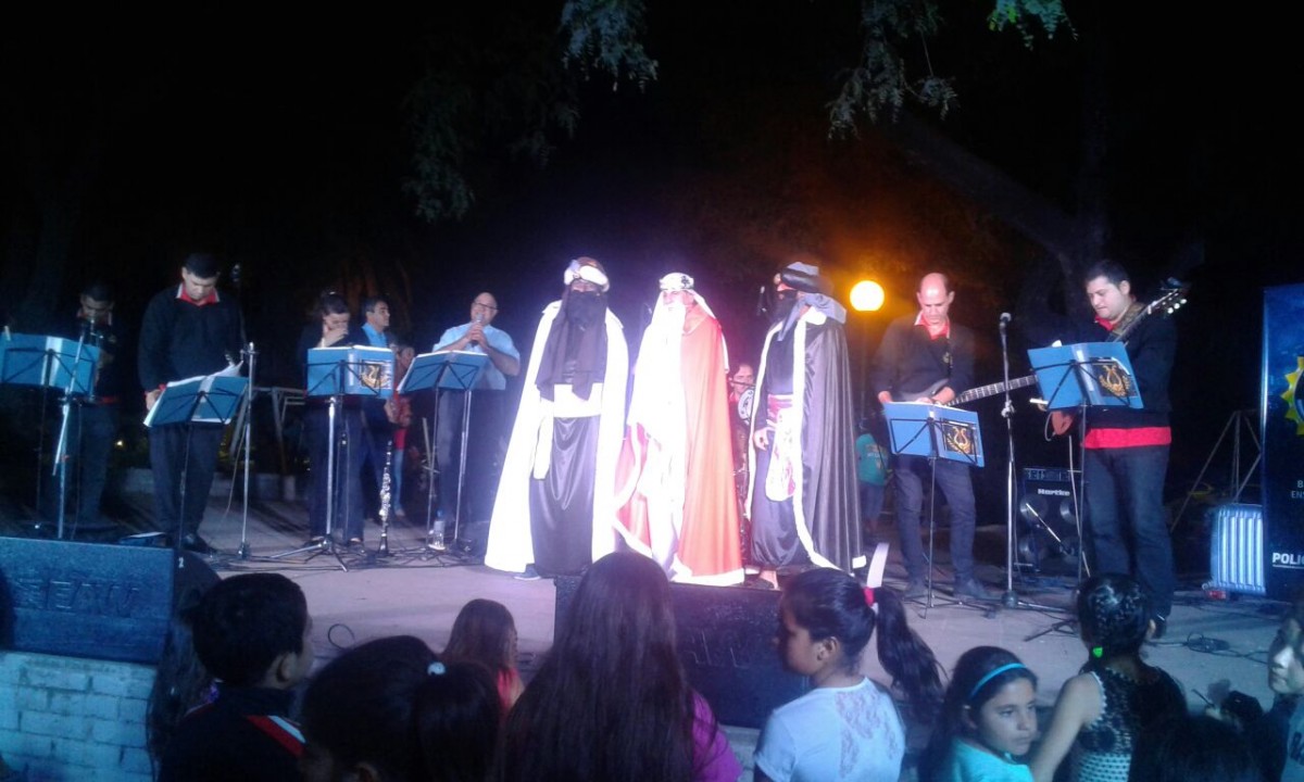 Los Reyes Magos recorrieron las calles de la ciudad. Los números ganadores