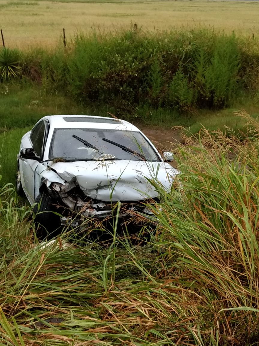 Anticipo: choque en la Ruta 158.