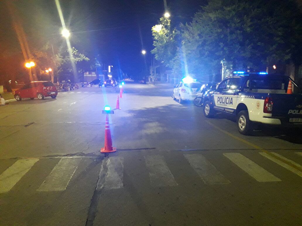 Controles vehiculares en la madrugada