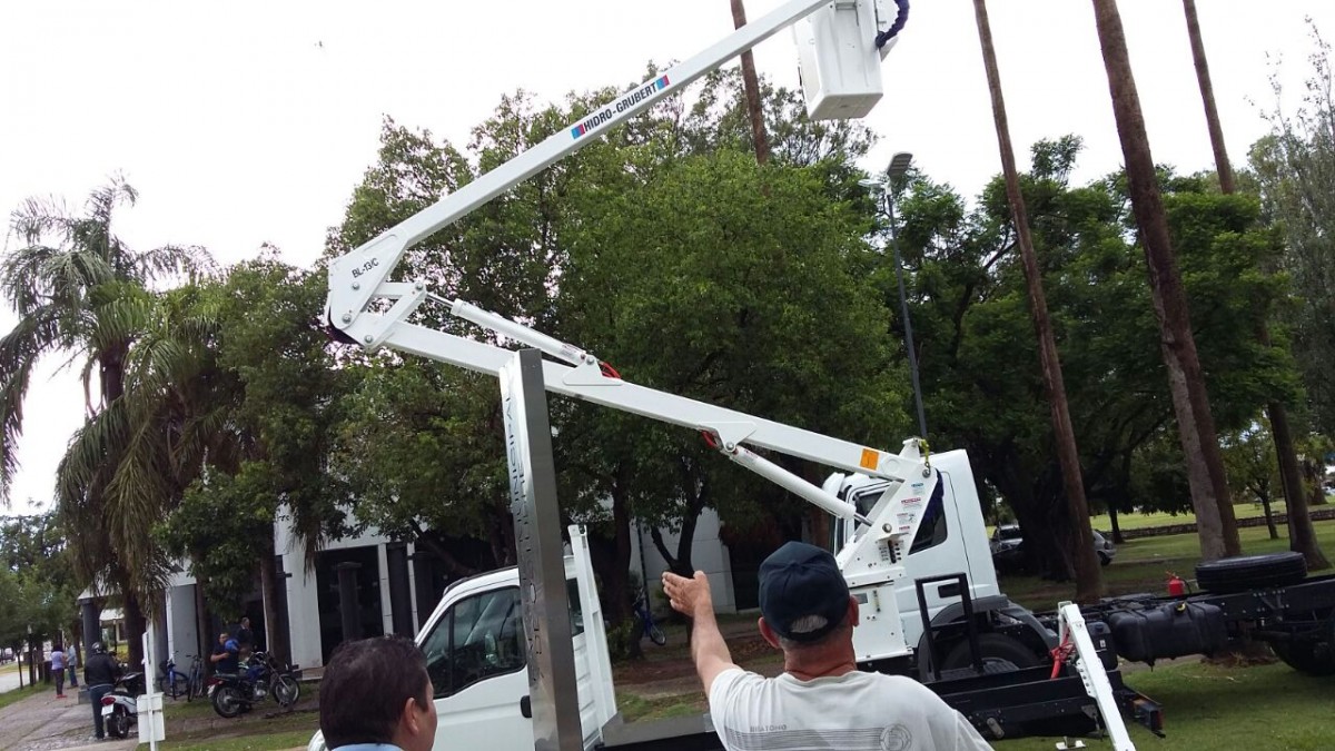 El municipio presentó nuevas maquinarias