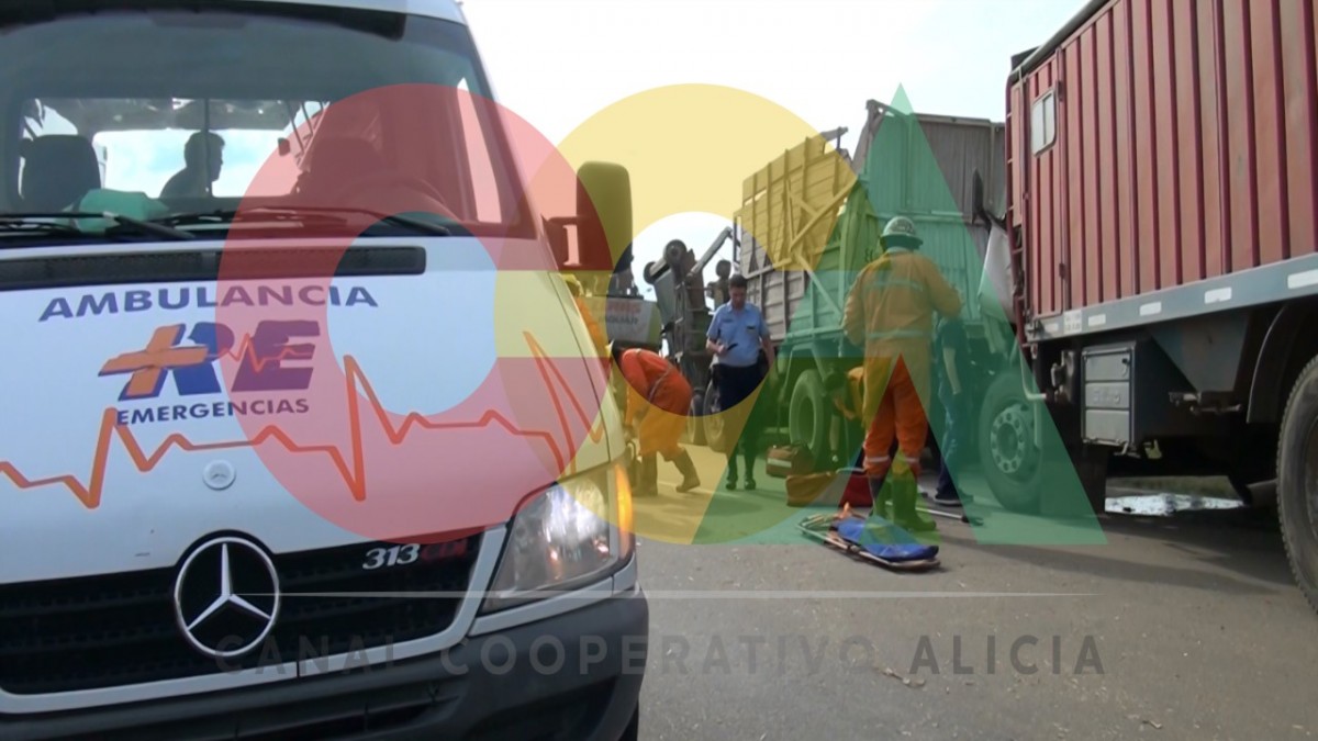 Triple choque en cercanías de Alicia. Un herido