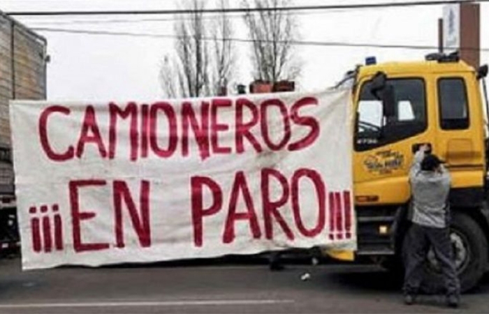 Siguen las medidas de fuerza de camioneros autoconvocados