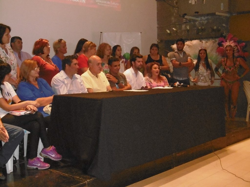 Presentaron la celebración del Carnaval de Las Varillas