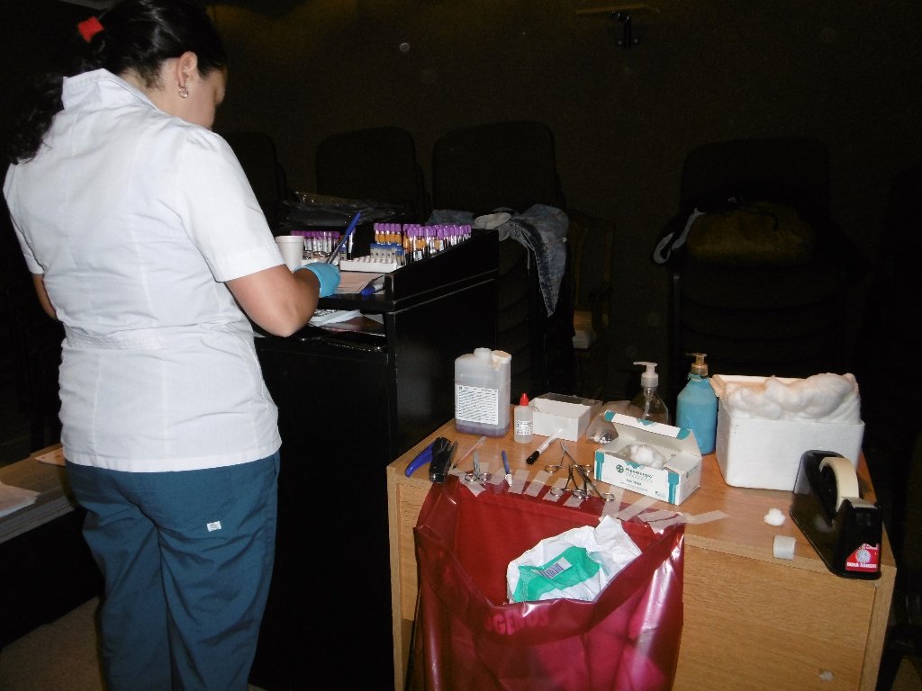 Se realizó la colecta de sangre de la Cooperativa