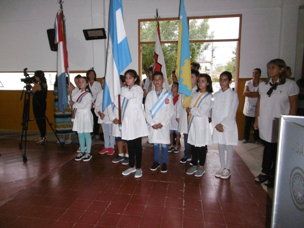 Chiocarello inauguró el período lectivo 2018 en la Escuela Rivadavia