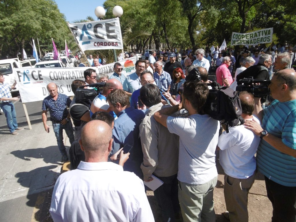 Marcha Cooperativa: “No venimos a pelear, sino a buscar igualdad de condiciones”, manifestó el presidente  de FACE